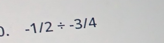 ). -1/2/ -3/4