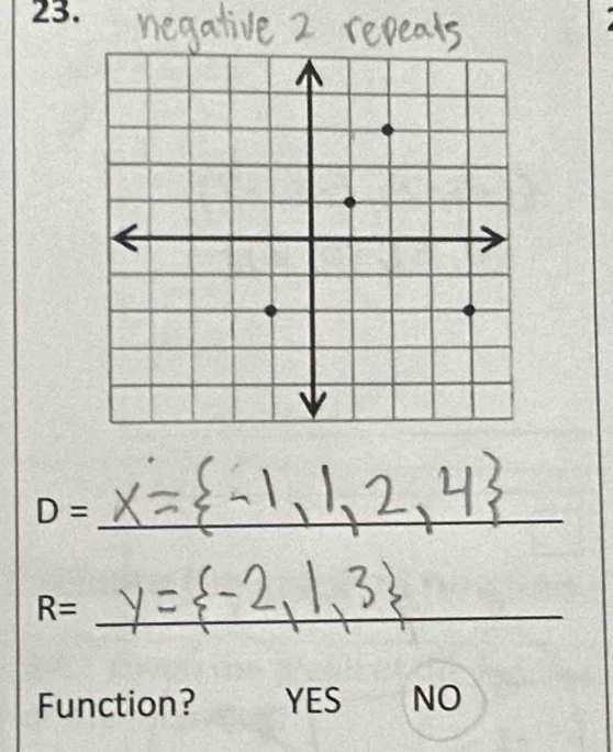 D= _
R= _
Function? YES NO