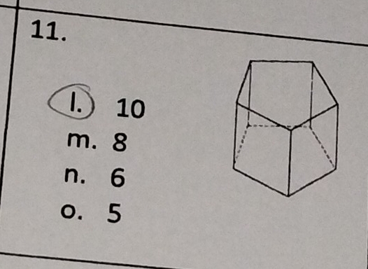 I.) 10
m. 8
n. 6
o. 5