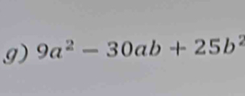 9a^2-30ab+25b^2