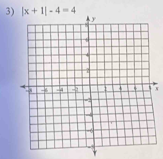 |x+1|-4=4
x