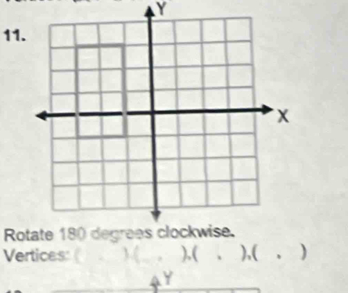 Y
11
R
Vertices: ) ( ), ( . ),( 、 )
Y