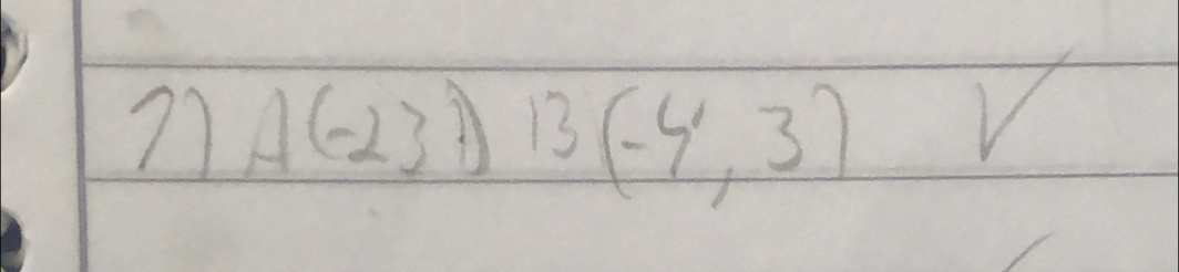 7 A(-23))13(-4,3) /