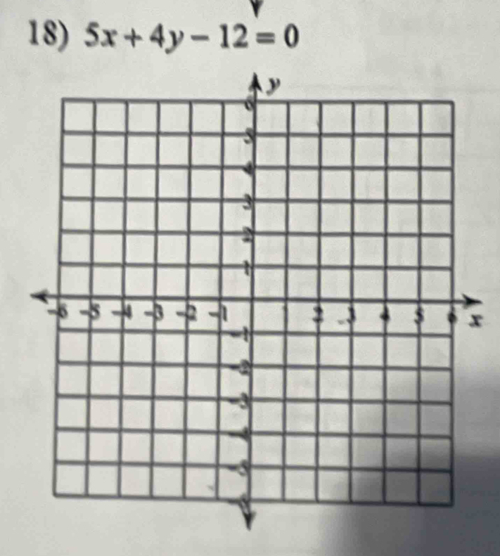 5x+4y-12=0
x