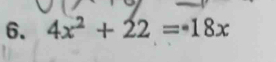 4x^2+22=-18x