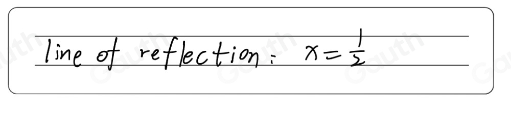 Solved: Given the graph of rectangle QUAD and its reflection: Use the ...