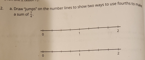 Solved: Draw 'jumps
