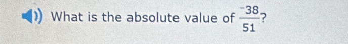 What is the absolute value of frac ^-3851