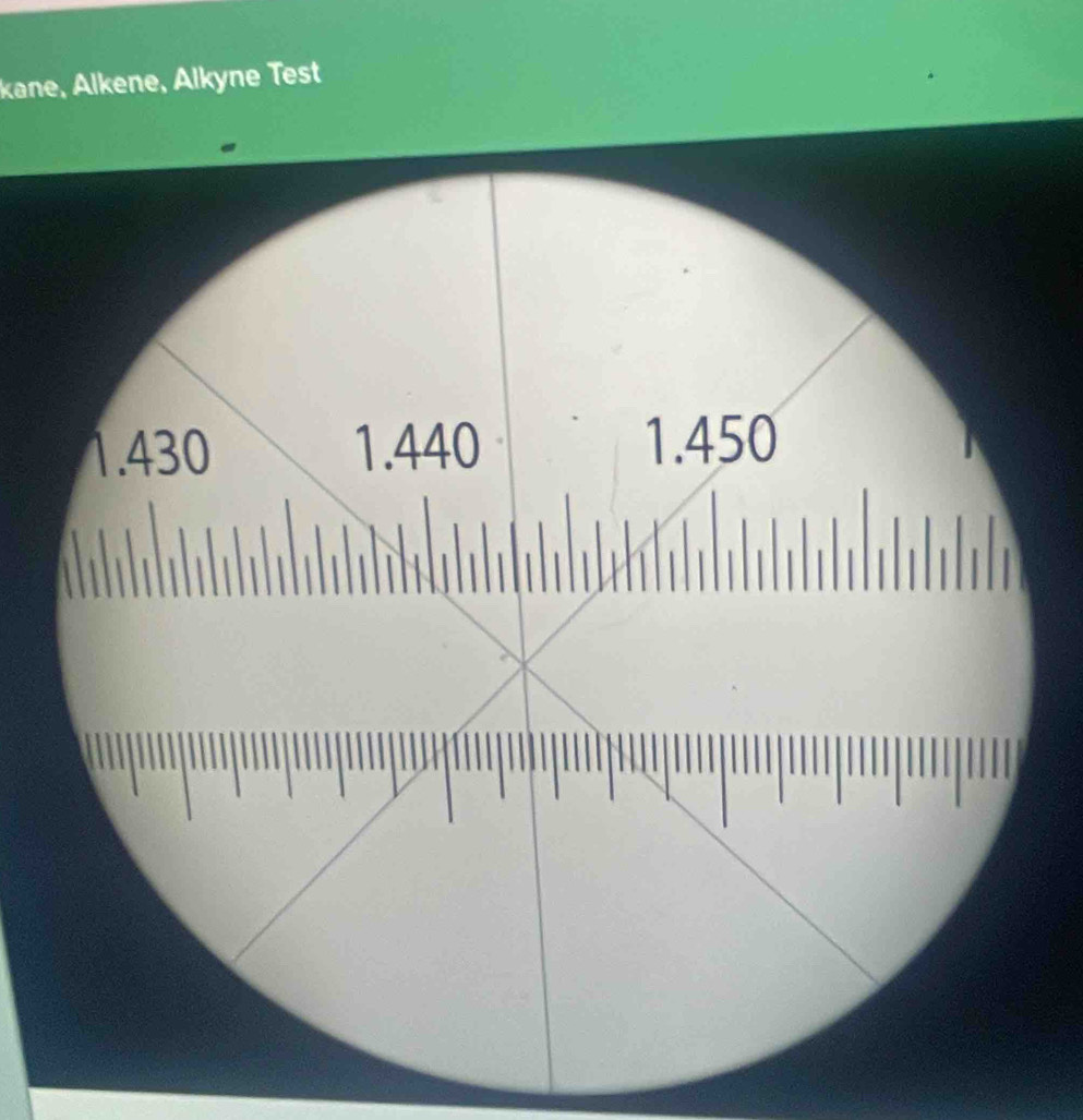 kane, Alkene, Alkyne Test