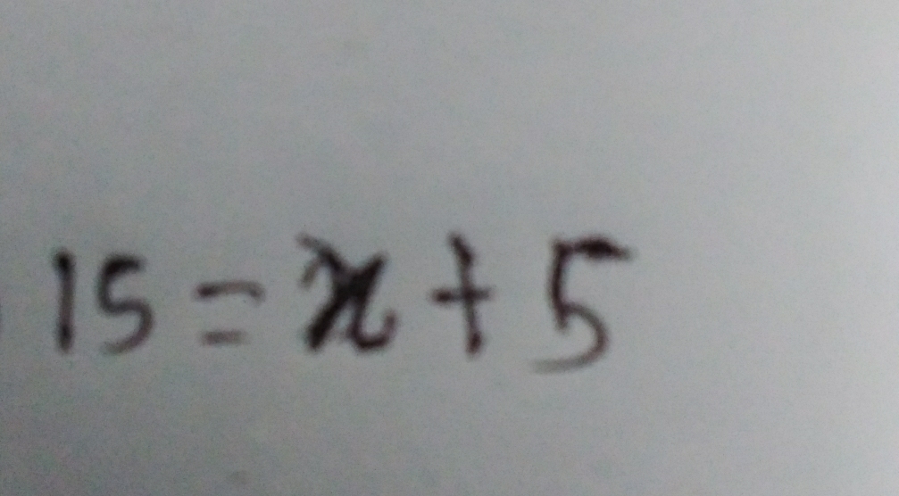 15=x+5