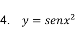 y=senx^2