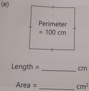 Length =_
cm
Area = _ cm^2