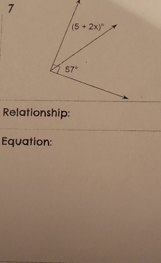 Relationship:
Equation: