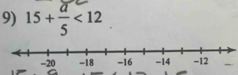 15+ a/5 <12</tex>.