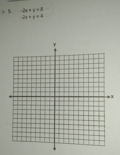 -2x+y=8
-2x+y=4