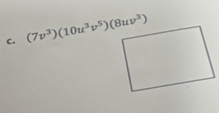 (7v^3)(10u^3v^5)(8uv^3)