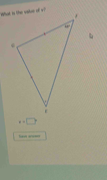 v=□°
Save answer