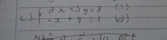 () beginpmatrix 0&x+j&y=8&(.1) -x+y=1&(0)endpmatrix