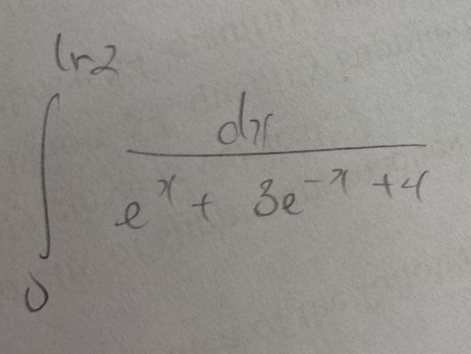 ∈t _2^((∈fty)frac dx)x^2+3x- dx/x^2+1 