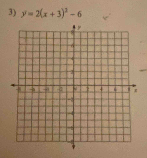 y=2(x+3)^2-6