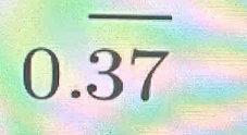 0.overline 37