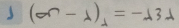 (a-lambda )^=-lambda 3lambda