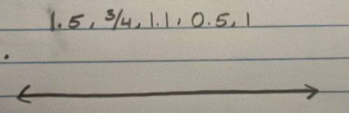 1. 5, S/4, 1. 1, 0. 5, 1