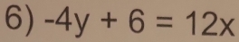 -4y+6=12x