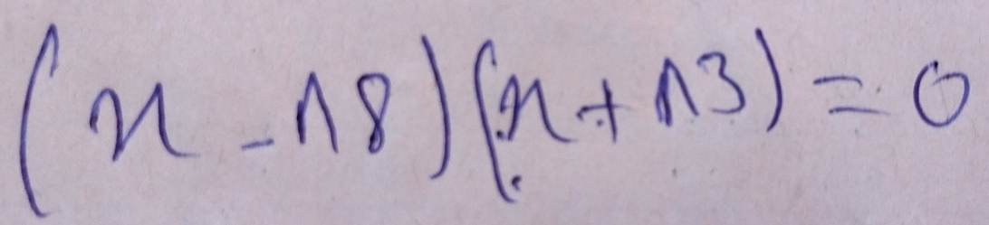 (x-wedge 8)(x+wedge 3)=0