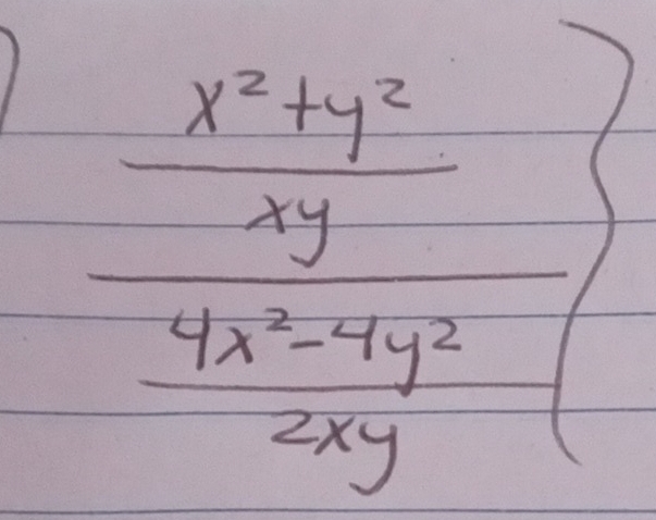 frac  (x^2+y^2)/xy  yx/2 y^(2xy^2)