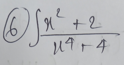 66 ∈t  (x^2+2)/x^4+4 