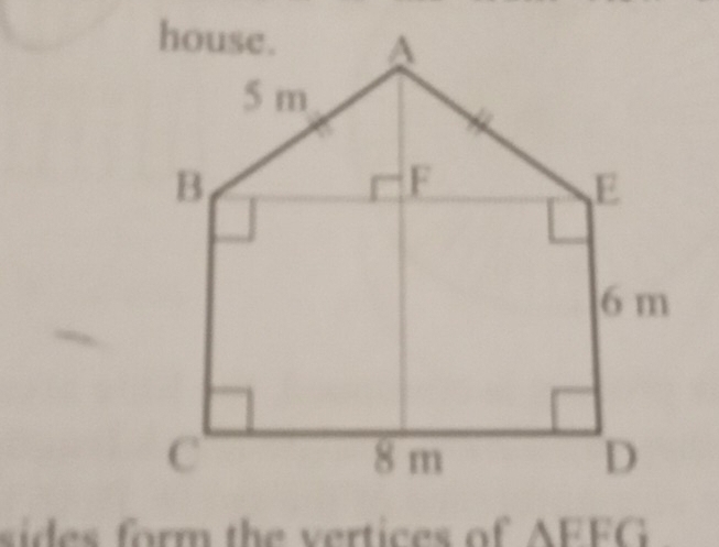 sides form the vertices of AFFG