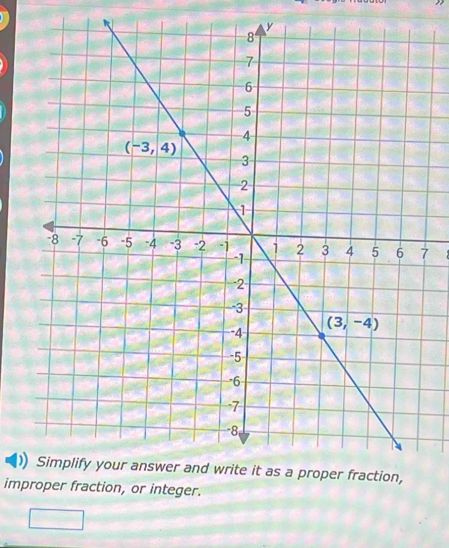 improper fraction, or integer.
□