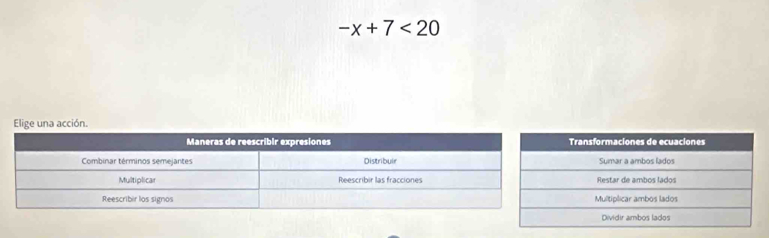 -x+7<20</tex>