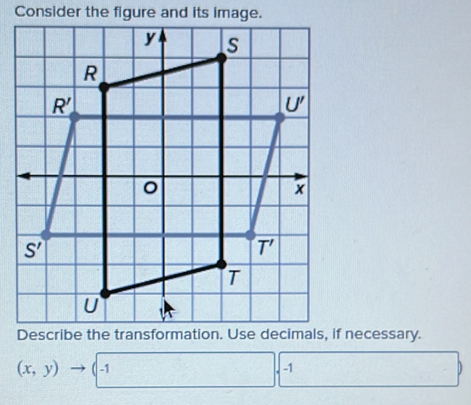 (x,y) (-1 -1 D