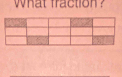 what fraction ? 
wad