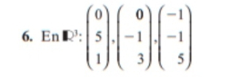 Enk2:)):beginpmatrix 0 5 1endpmatrix .beginpmatrix 0 -1 3endpmatrix .beginpmatrix -1 -1 5endpmatrix