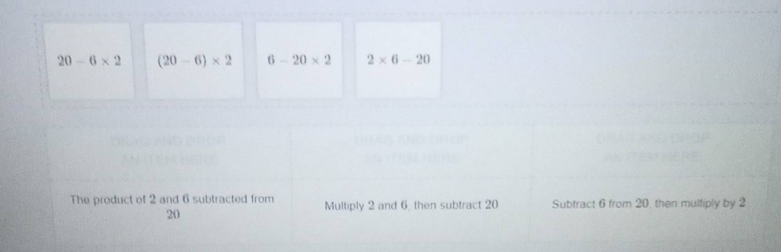 20-6* 2 (20-6)* 2 6-20* 2 2* 6-20