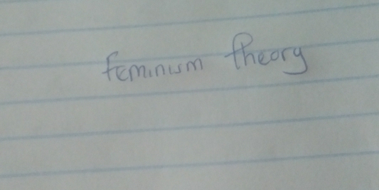 femnum theory