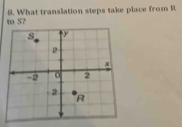 What translation steps take place from R
to S?