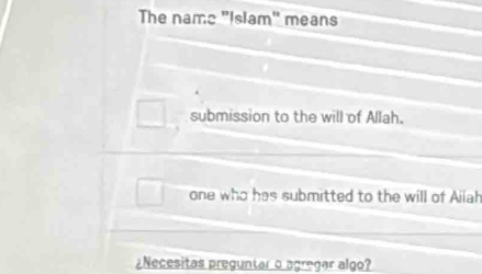 Solved: The name 