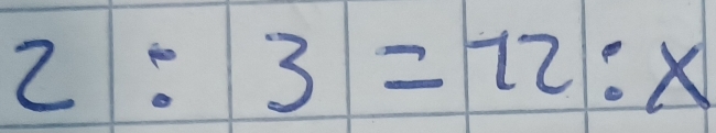 2:3=12:x