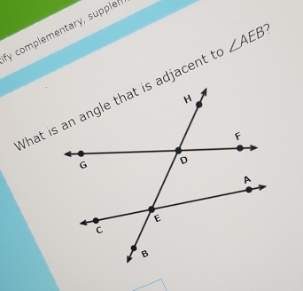 fy complementary, suppler
∠ AEB