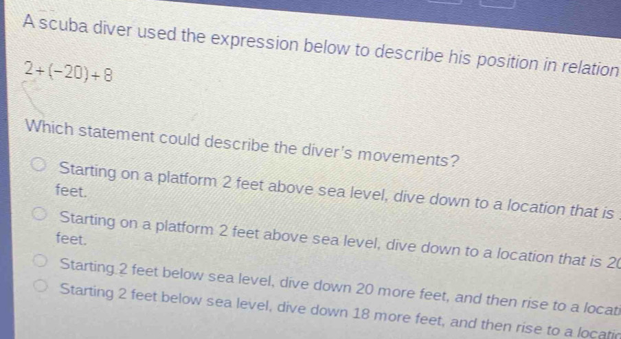 Solved: A scuba diver used the expression below to describe his ...