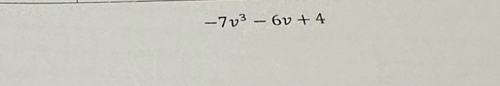 -7v^3-6v+4