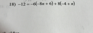 -12=-6(-8n+6)+8(-4+n)