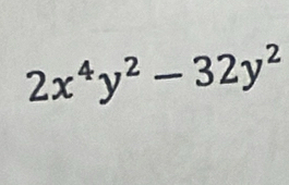 2x^4y^2-32y^2