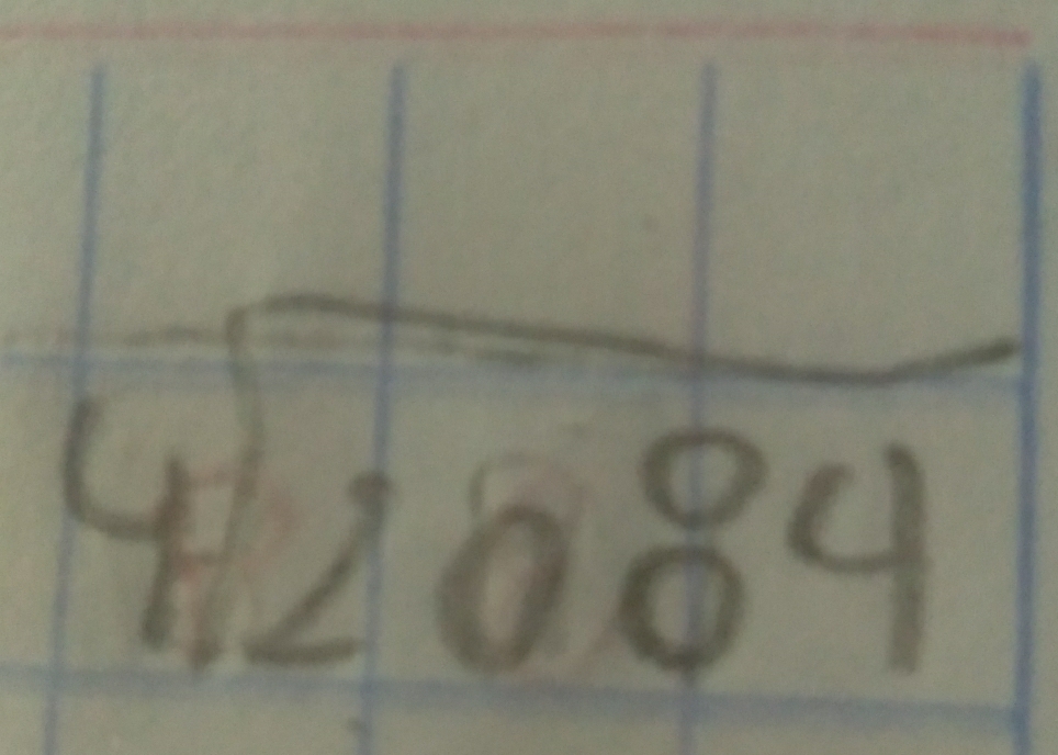 beginarrayr 1 4encloselongdiv 2084endarray
(sqrt(1)/2(-x^(-1)^-y)