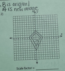 Scale factor =_