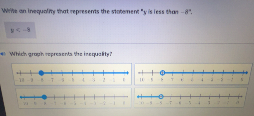 Solved: Write an inequality that represents the statement 